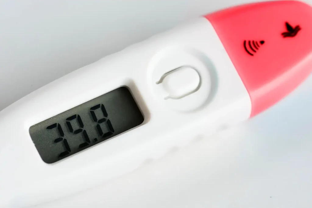 39.8 c to f convertor that show the exact conversion on thermometer